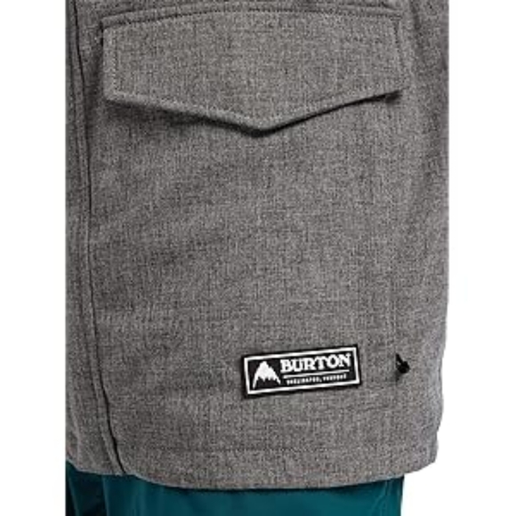 Burton Mens Covert Jacket, Bog Heather - Picture 7 of 9